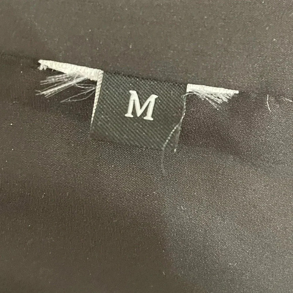 KELLI KOURI Quilted Vegan Leather Jacket w/ Fur Collar Medium - Picture 13 of 13